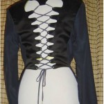 vintage jean paul Gaultier lace up blazer