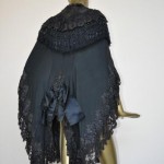 vintage victorian lace opera cape