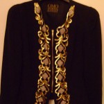 Vintage Norma Kamali Beaded Evening Jacket
