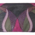 vintage furst and mooney snakeskin clutch handbag