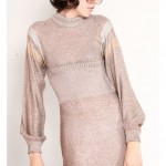 Vintage Wenjilli Sweater Maxi Dress