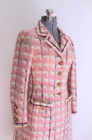 vintage 1950s Chanel coat suit