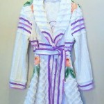 vintage chenille robe