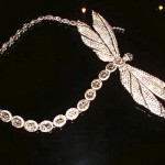vintage valentino dragonfly necklace