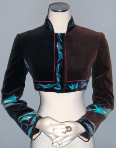 vintage pucci velvet bolero jacket 2