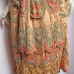 vintage 1920s art deco beaded dress