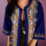 Vintage Ethnic Embroidered Long Coat