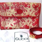 vintage gucci floral handbag
