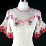 vintage 1930s crochet dress