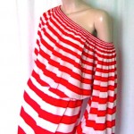 vintage 1960s lanvin striped two-piece set