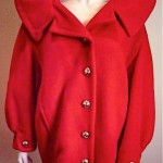 vintage 1980s mugler cocoon coat