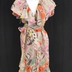 vintage oscar de la renta floral dress