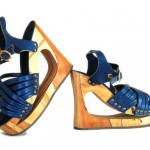 vintage 1970s platform sandals