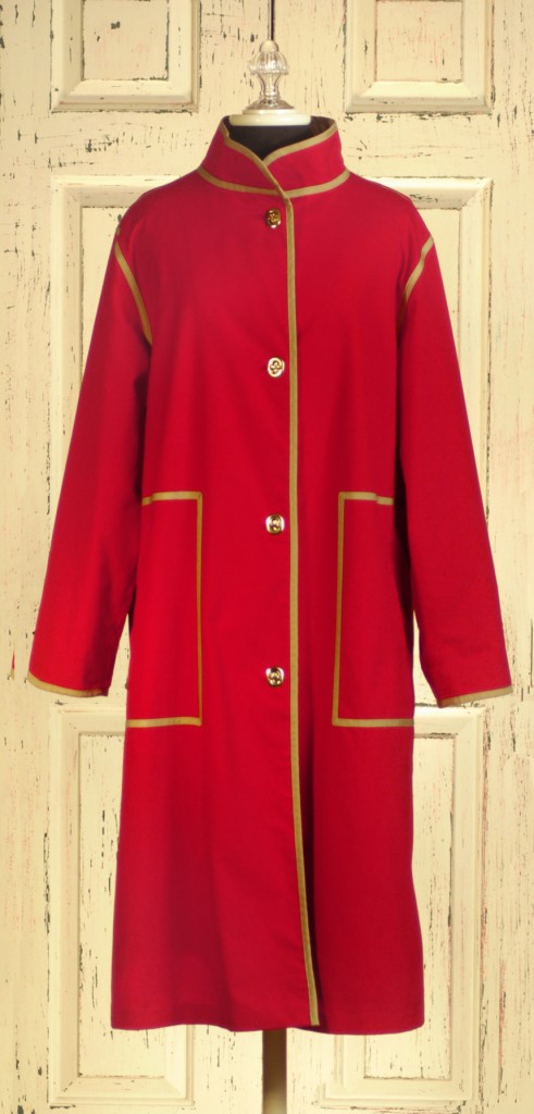 vintage 1970s bonnie cashin raincoat