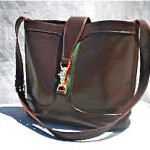 vintage 1970s gucci leather purse