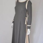 vintage jean varon wool crepe dress