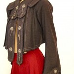 antique late 1800s wool jacket