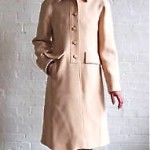 vintage courreges camel coat