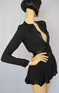 vintage 1970s ossie clark top