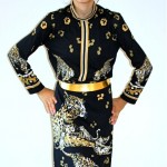vintage 1960s 1970s paganne leopard print maxi dress