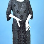 vintage 1920s beaded flapper dress