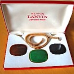 vintage lanvin necklace set