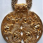 vintage judith leiber pendant necklace