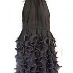 vintage travilla little black dress