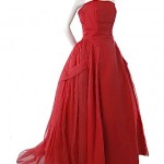 vintage 1950s frank usher evening gown