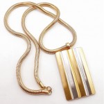 vintage 1970s lanvin pendant necklace