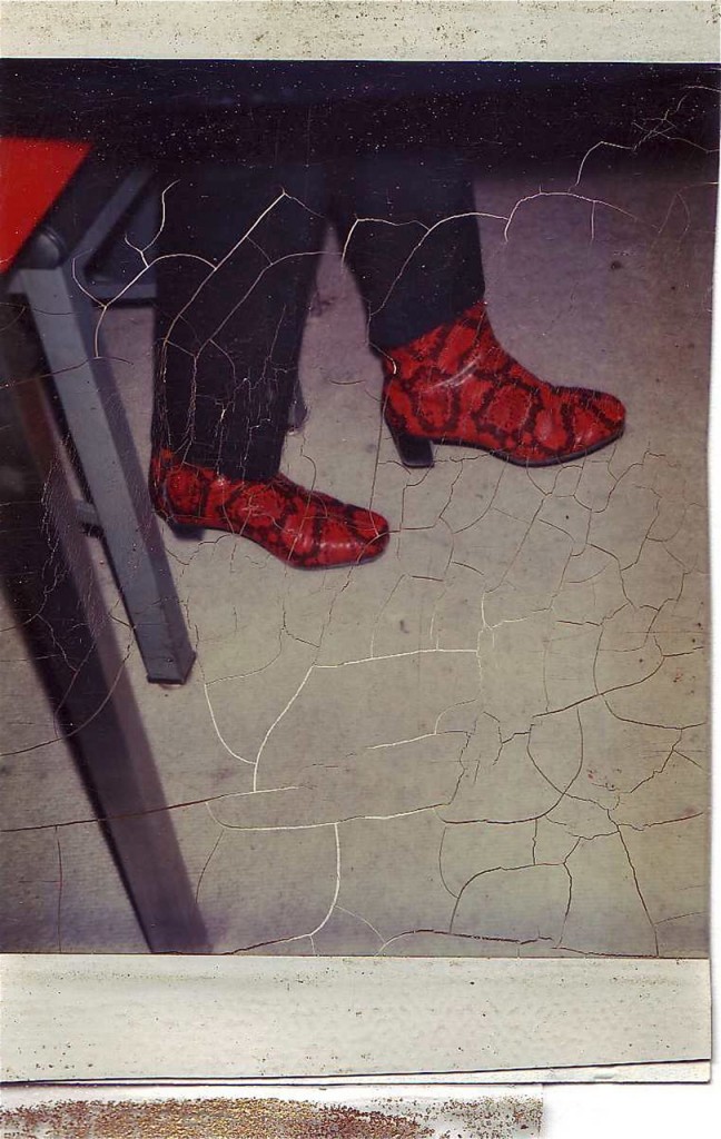 diana vreeland in boots polaroid