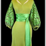 vintage 1930s art deco dress