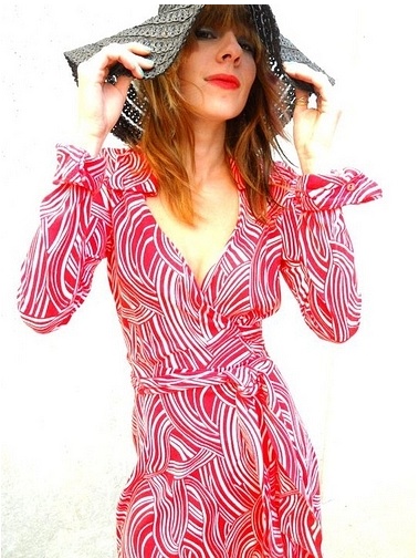 vintage 1970s dvf diane von furstenberg wrap dress