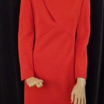 vintage geoffrey beene red dress