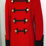 vintage christian dior military coat