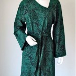 vintage 1970s halston silk dress