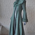 vintage 1970s sculpted tweed coat