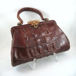 vintage 1920s alligator handbag