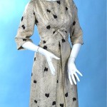vintage 1950s hartnell cocktail dress