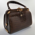 vintage lederer alligator handbag