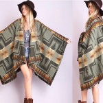 Vintage Pendleton Blanket Cape Coat