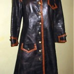 vintage roberta di camerino leather coat