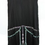 vintage beaded art deco flapper dress