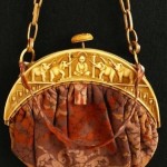 vintage 1920s french celluloid evening bag