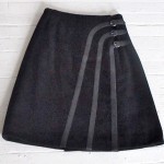 vintage hermes buckle skirt