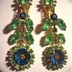 vintage juliana earrings