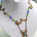 vintage art nouveau necklace