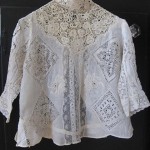 vintage victorian french lace blouse