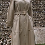 vintage ysl trench coat