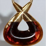 vintage givenchy pendant necklace